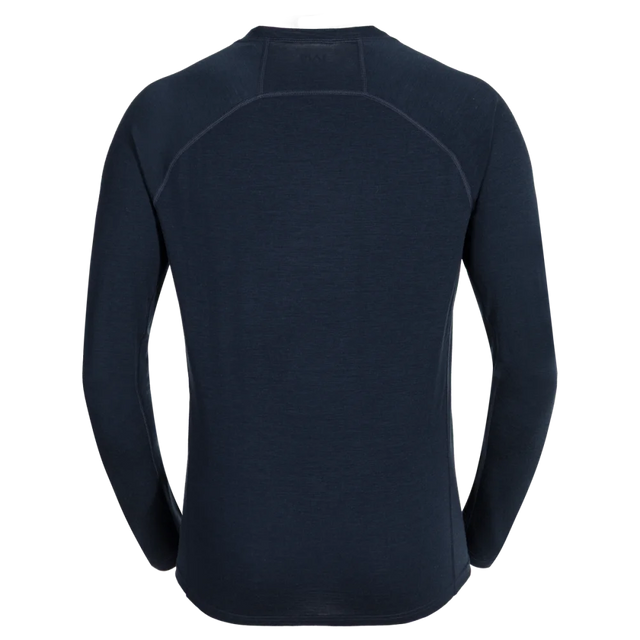 Senti Men's Merino Longsleeve — Dark Navy