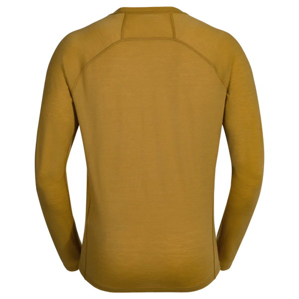 Senti Men's Merino Longsleeve — Amber Gold