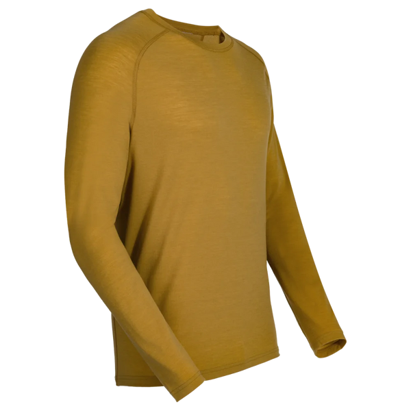 Senti Men's Merino Longsleeve — Amber Gold