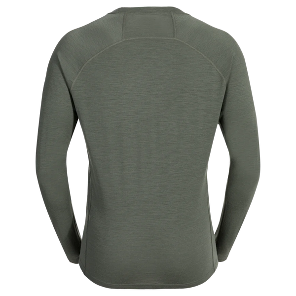 Senti Men's Merino Longsleeve — Thyme Green