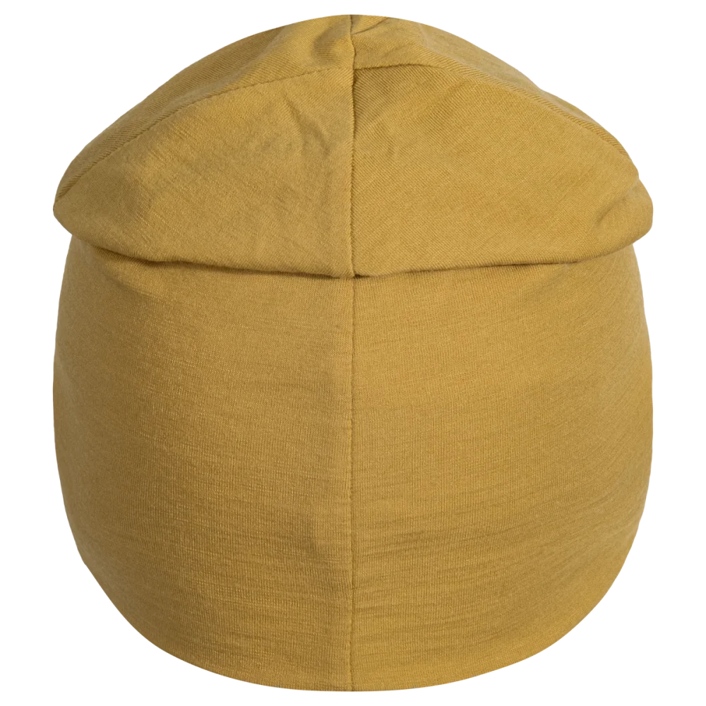Senti Merino Beanie — Amber Gold