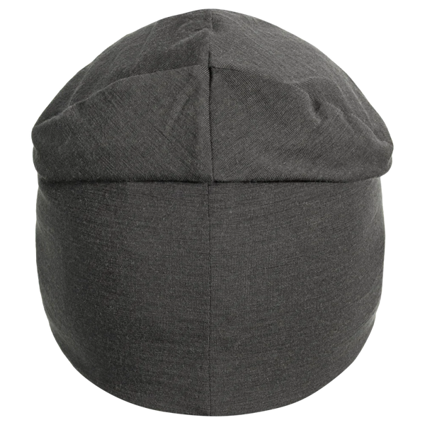Senti Merino Beanie — Black Olive