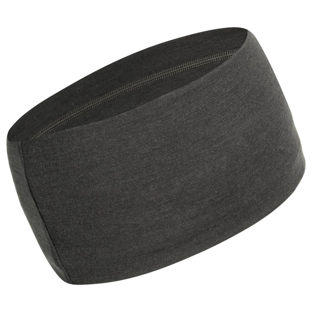 Senti Merino Headband — Black Olive