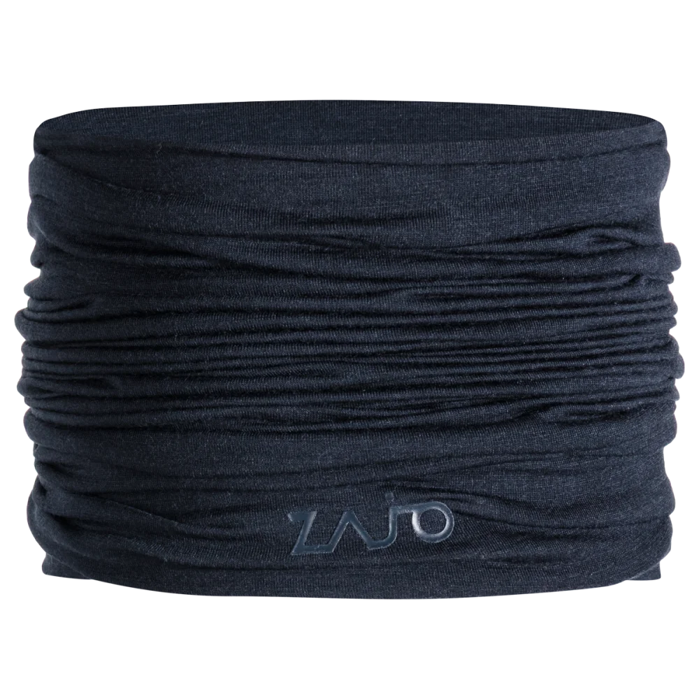Senti Merino Multifunctional Scarf — Dark Navy