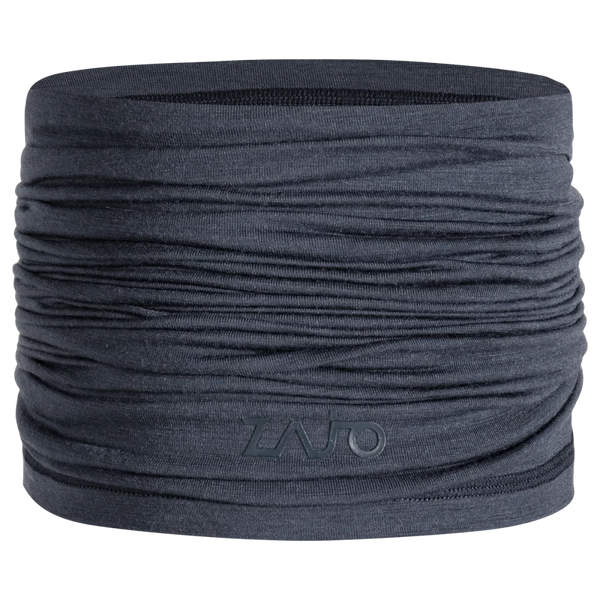 Senti Merino Multifunctional Scarf — Grey Navy