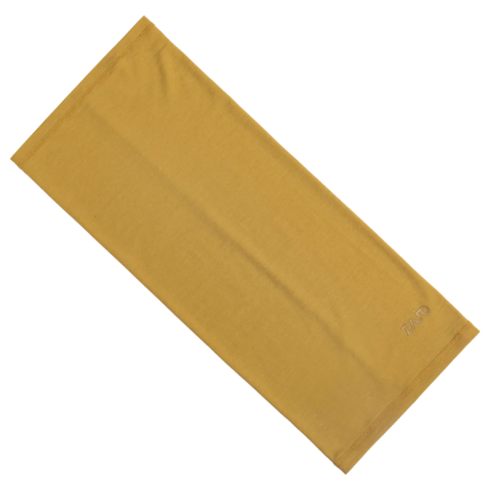 Senti Merino Multifunctional Scarf — Amber Gold