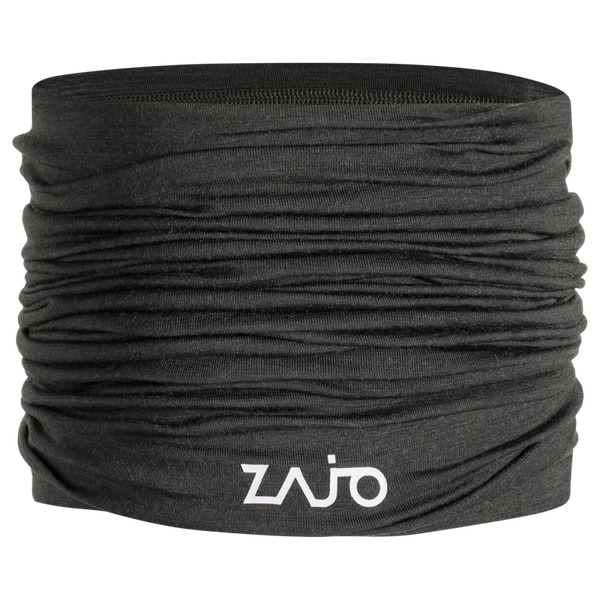 Senti Merino Multifunctional Scarf — Black Olive