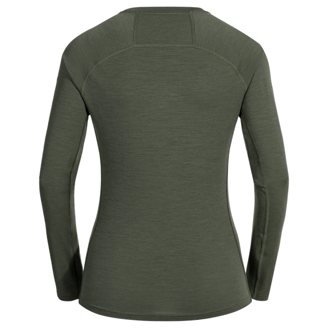 Senti Women's Merino Longsleeve — Thyme Green