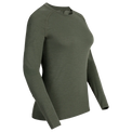 Senti Women's Merino Longsleeve — Thyme Green