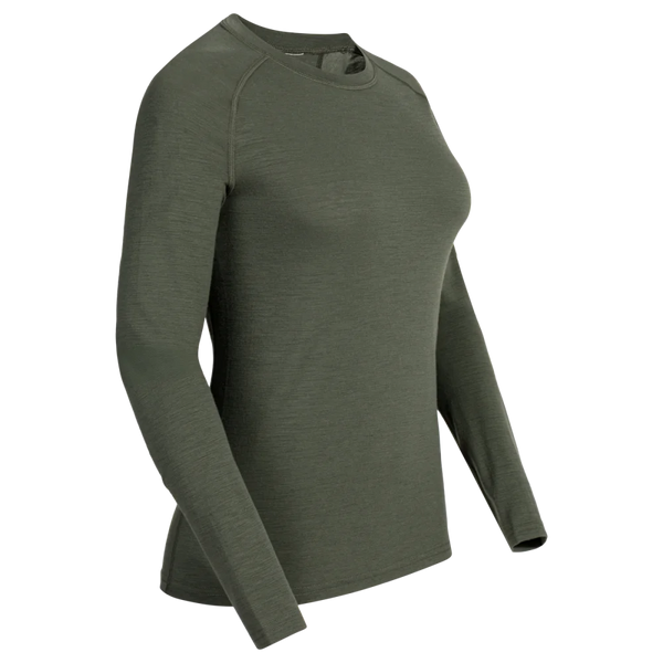 Senti Women's Merino Longsleeve — Thyme Green