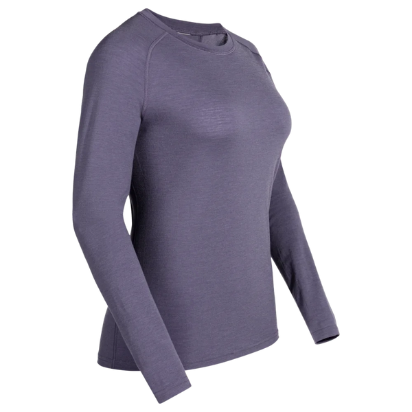 Senti Women's Merino Longsleeve — Purple