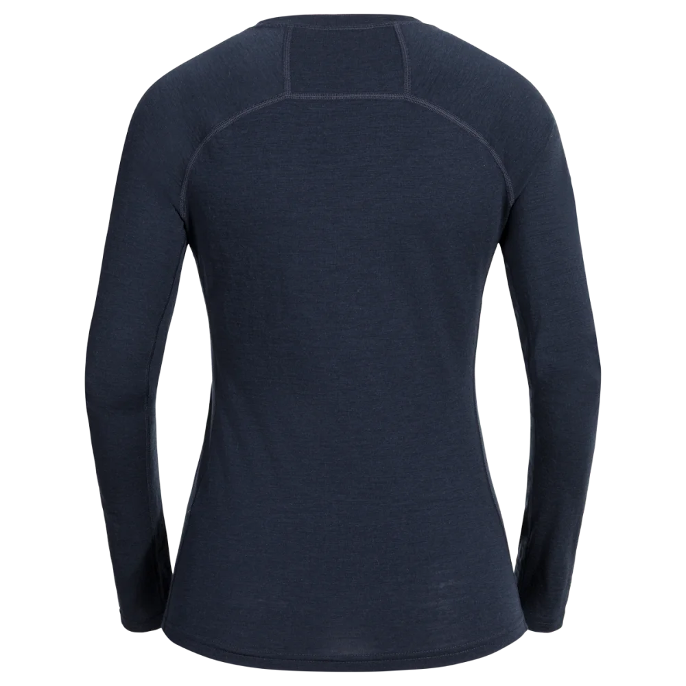 Senti Women's Merino Longsleeve — Dark Navy