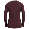Senti Women's Merino Longsleeve — Decadent Red