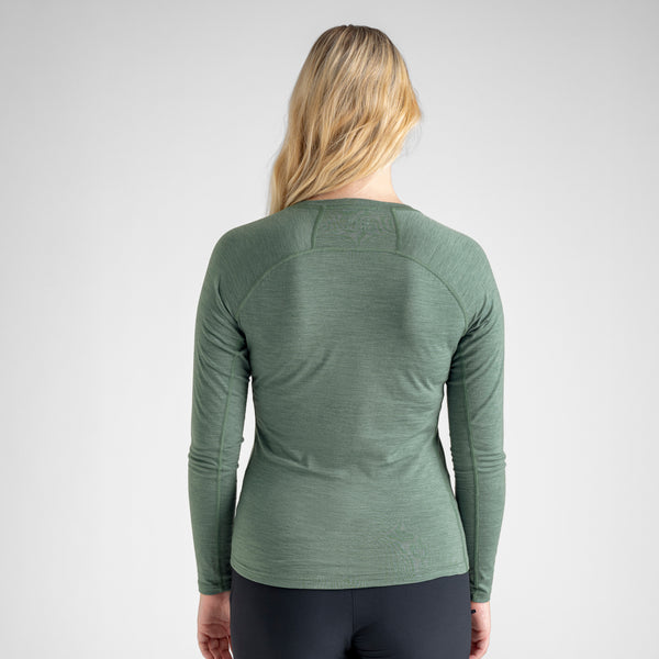 Senti Women's Merino Longsleeve — Purple