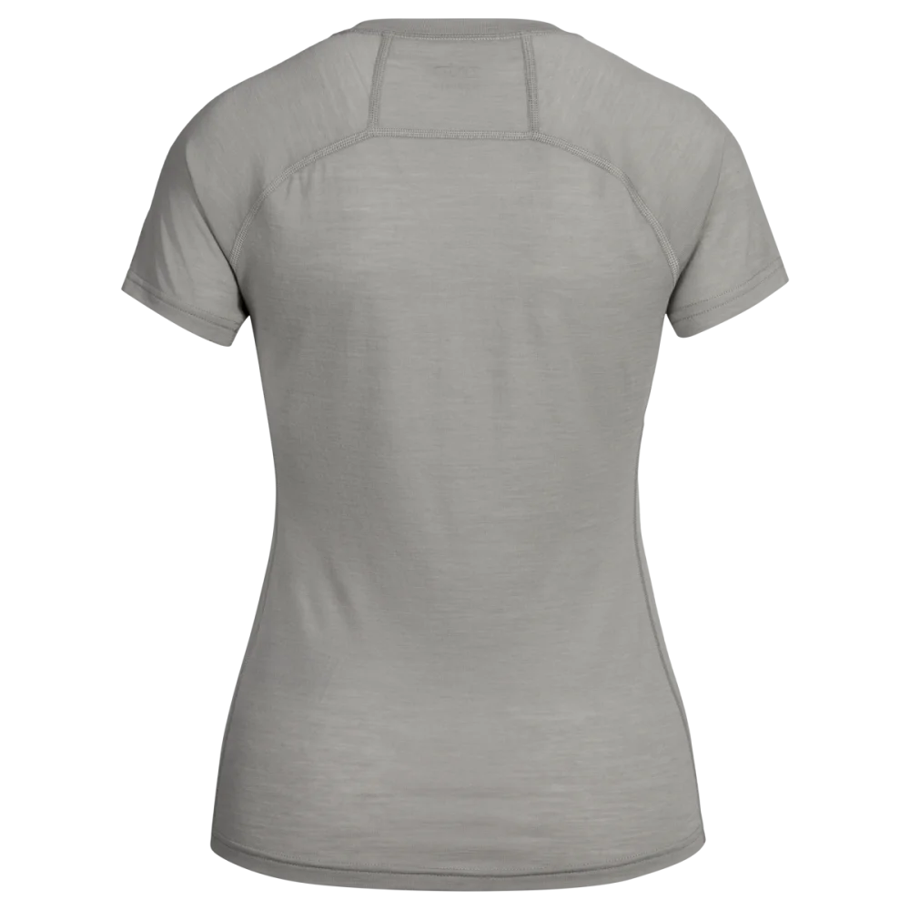 Senti Women's Merino T-shirt — Dove Grey