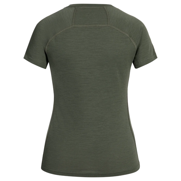 Senti Women's Merino T-shirt — Thyme Green