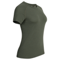 Senti Women's Merino T-shirt — Thyme Green