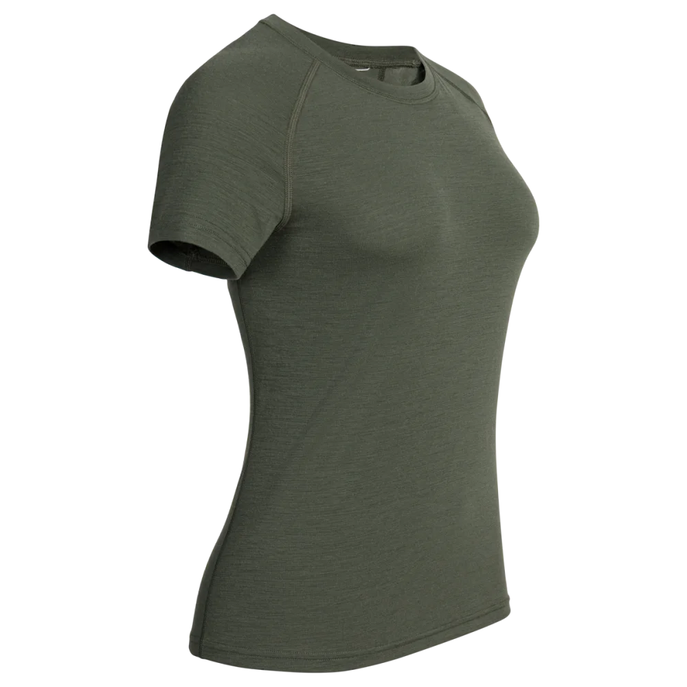 Senti Women's Merino T-shirt — Thyme Green