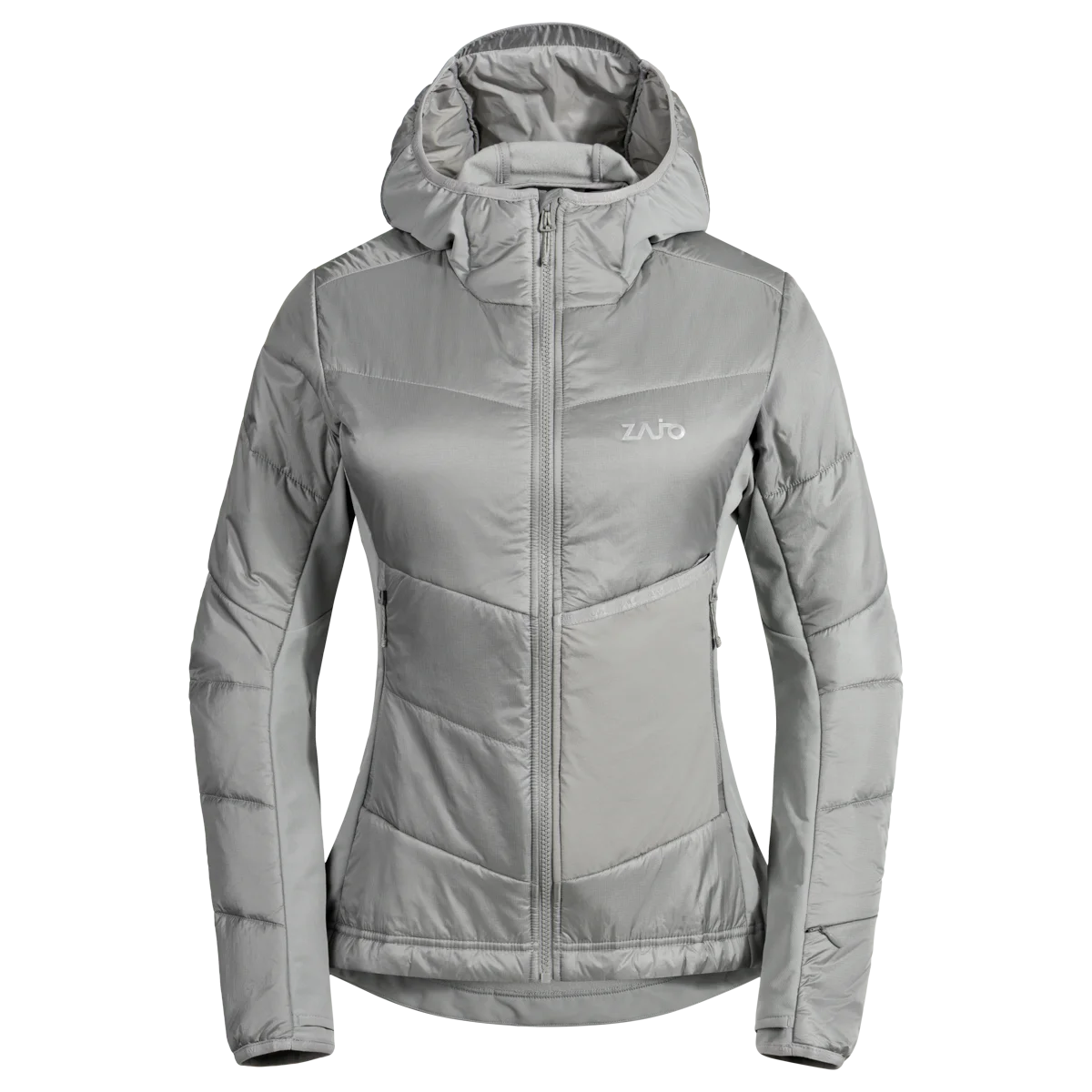 Spiro Women's Insulated Hybrid Jacket — Dove Grey